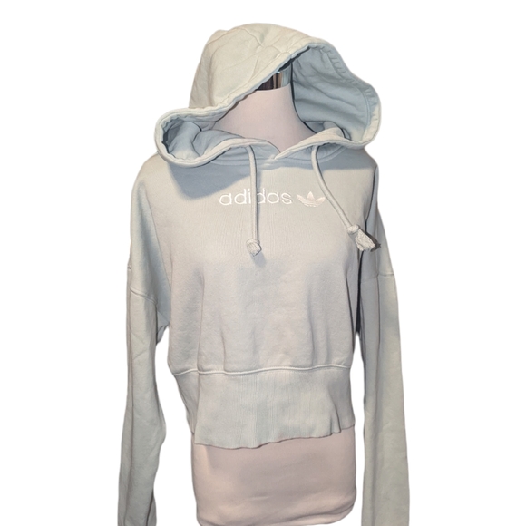 ADIDAS COEEZE CROPPED HOODIE CROPPED HOODIE - Picture 9 of 10